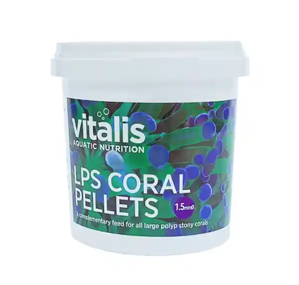 Vitalis LPS Coral Soft Pellets 1.5mm | LPS & Soft Coral Food (60g)