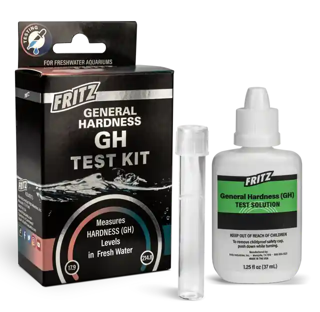 Fritz General Hardness (GH) Test Kit | Liquid GH Water Test for Freshwater Aquariums