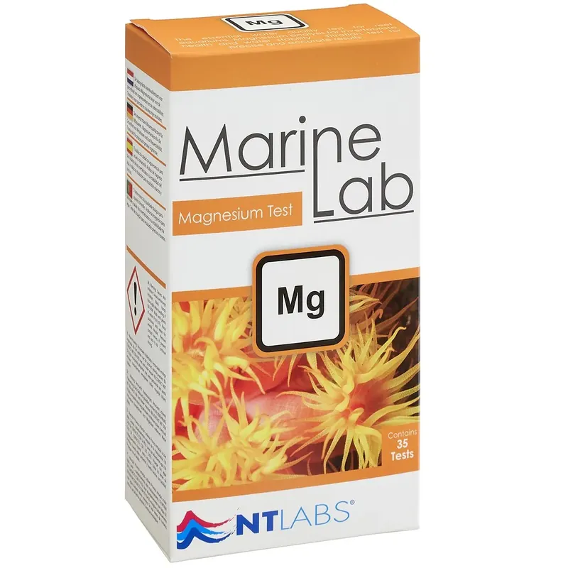 NT Labs Marine Lab Magnesium Test Kit | Mg Test for Saltwater Reef Aquariums