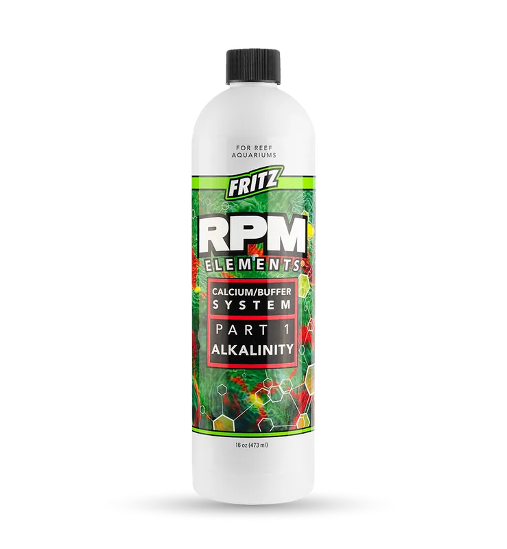 Fritz RPM Liquid PT 1 Alkalinity | 2-Part Alkalinity Supplement for Reef Aquariums
