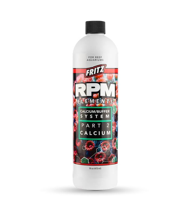 Fritz RPM Liquid PT 2 Calcium | 2-Part Calcium Supplement for Reef Aquariums
