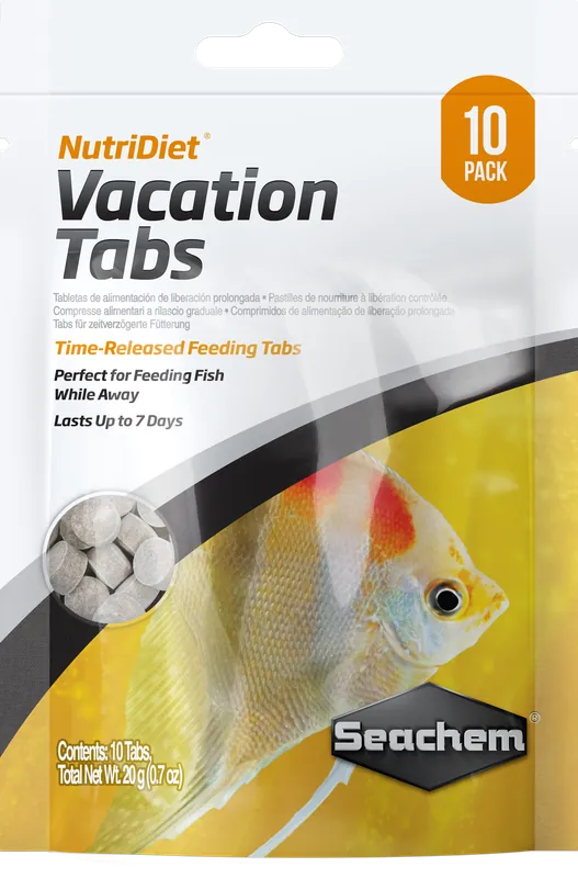 Seachem NutriDiet Vacation Tabs