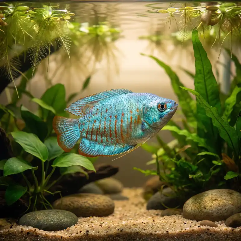 Dwarf Gourami Male (Trichogaster lalius) - Squeaky's Aquatics