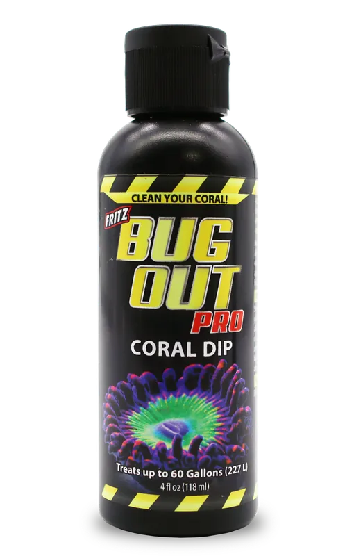 Fritz Bug Out Pro | Iodine-Free Herbal Coral Dip for Reef Pest Removal