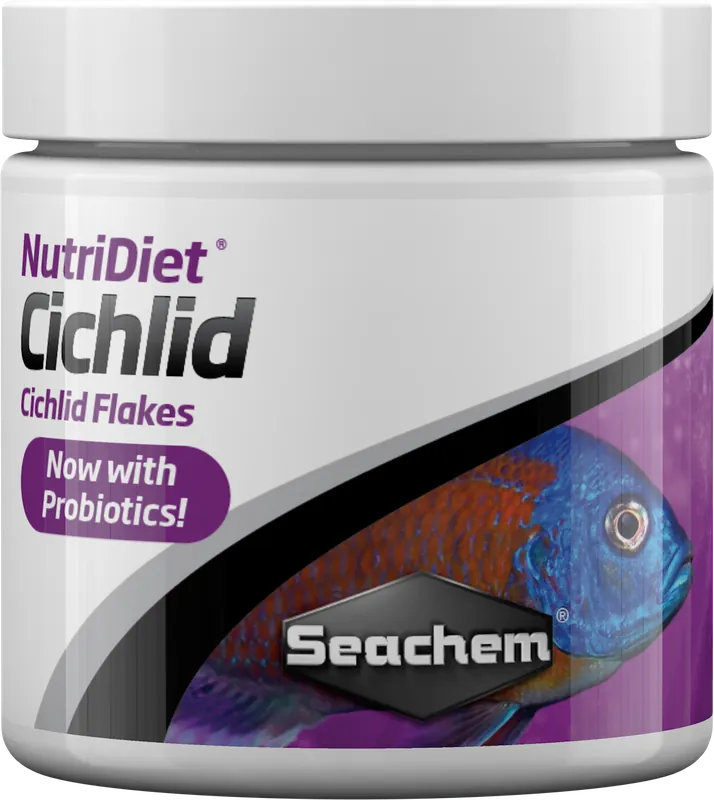 Seachem NutriDiet Cichlid Flakes w/Probiotics