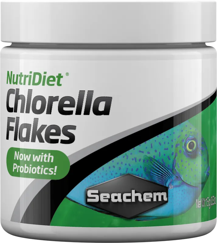 Seachem NutriDiet Chlorella Flakes w/Probiotics