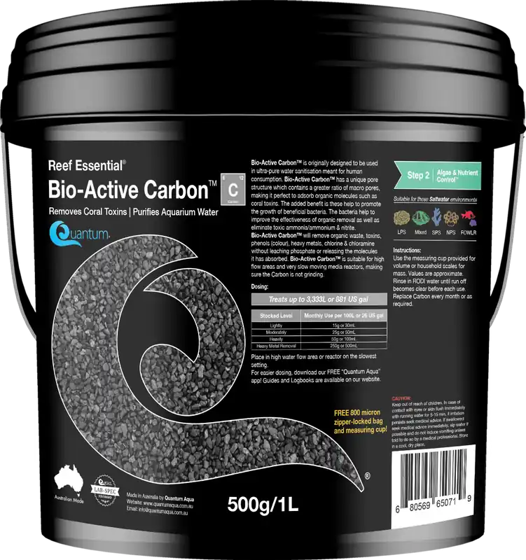 Quantum Bio-Active Carbon
