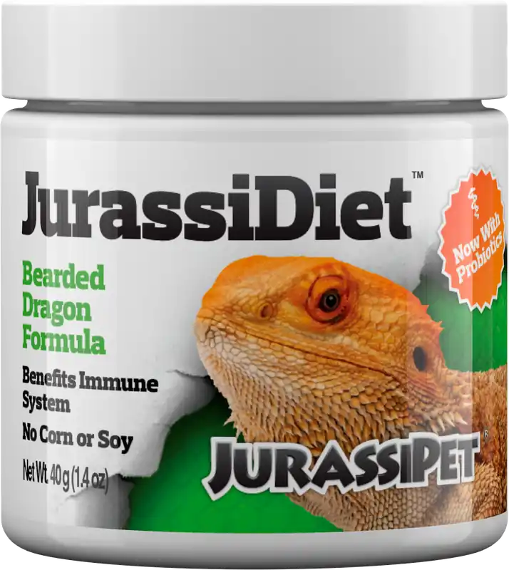 JurassiPet JurassiDiet Bearded Dragon with Probiotics