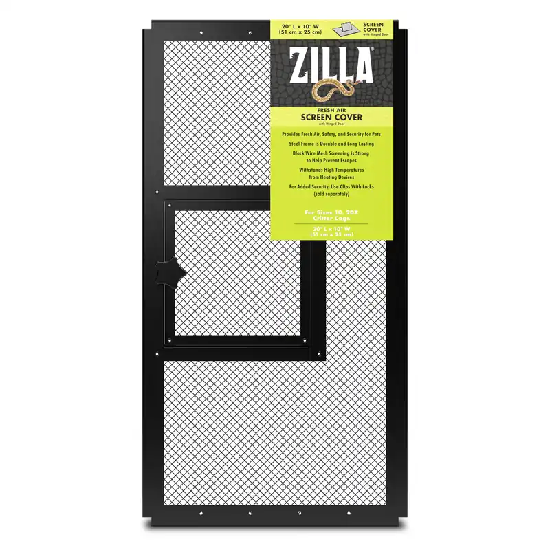 Zilla Screen Cover Hinged Door - ZooMed
