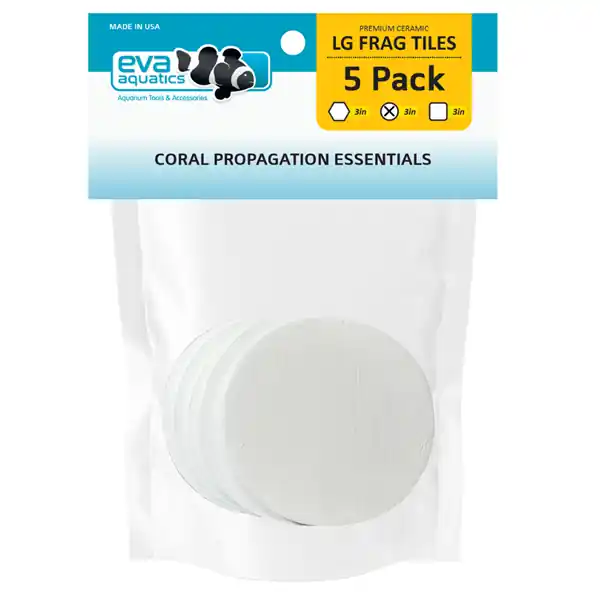 Ceramic Frag 3" Tile - Eva Aquatics