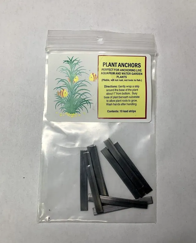 Plant Lead Weight Anchors - Squeaky's Aquatics