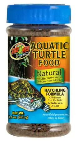 Zoo Med Aquatic Turtle Micro Pellet Hatchling Food - ZooMed