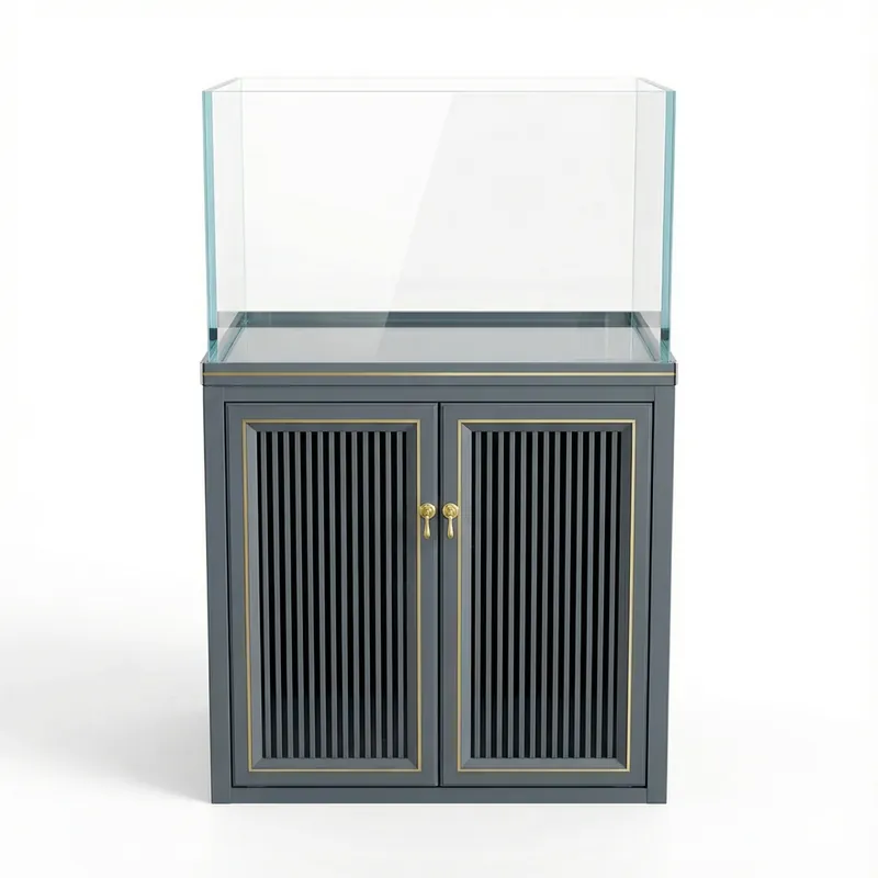 42 Gallon Fish Tank – Ultra Clear Architecture – Grey Legacy Series - Yaramira