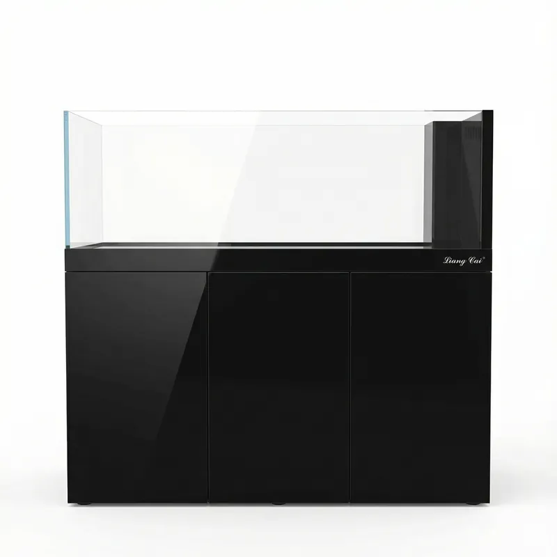 52 Gallon Fish Tank – Ultra Clear Architecture – Black Jasper Series - Yaramira