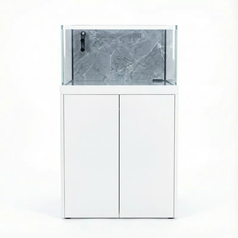 42 Gallon Fish Tank – Ultra Clear Architecture – White Halo Series - Yaramira