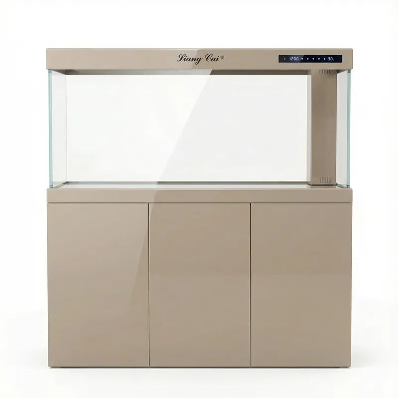 105 Gallon Fish Tank – Ultra Clear Architecture – Beige Titan Series - Yaramira