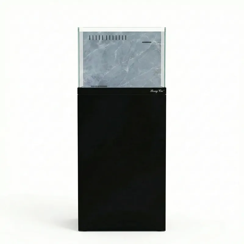 24 Gallon Fish Tank – Ultra-Clear Architecture – Black Tower Series