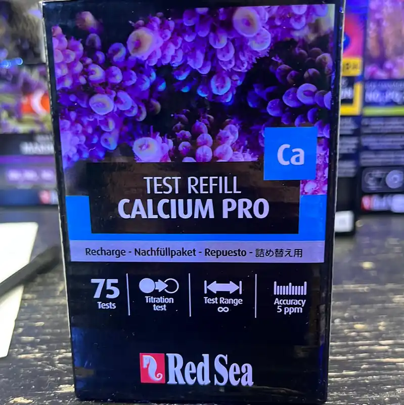 Red Sea Reef Test Refill Calcium Pro Dry Goods - Coral's Coral