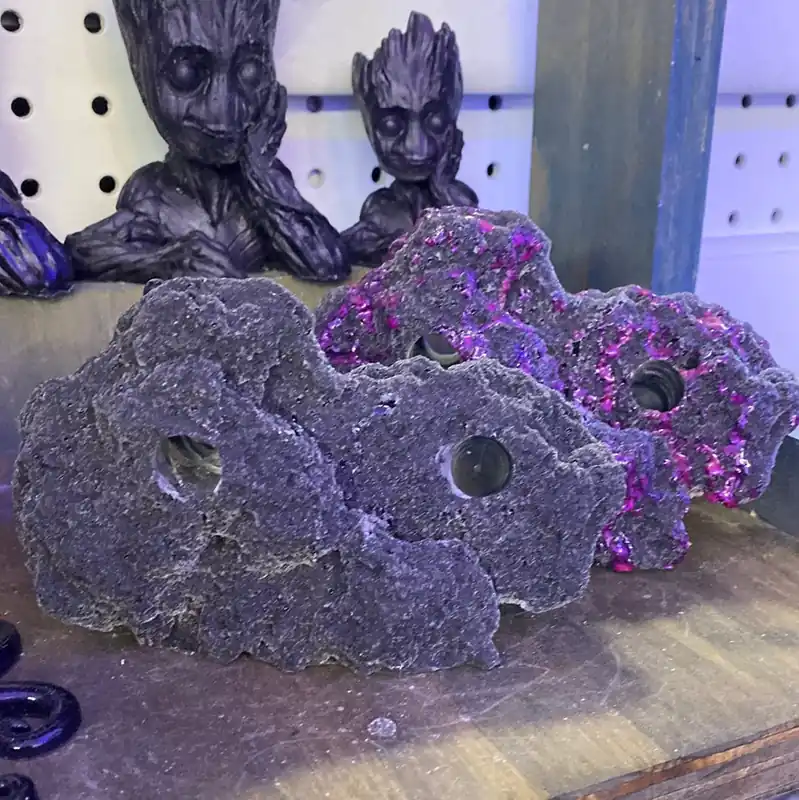 FRH 2 holes OBLONG Frag Rocks - Coral's Coral