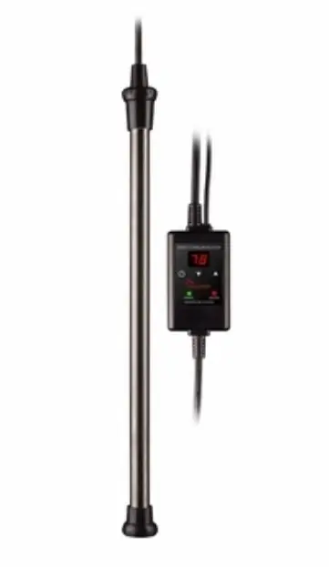 Aquatop Titanium Heater w/ Controller Dry Goods - Coral's Coral