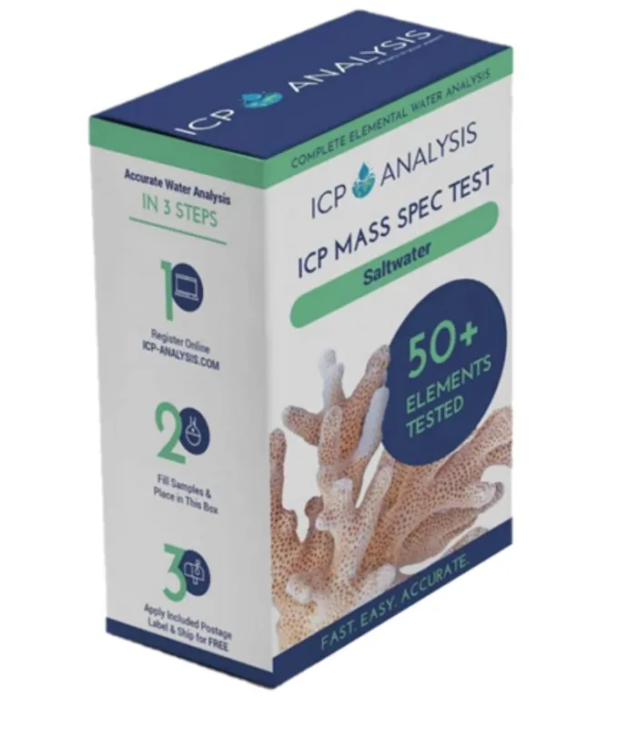 ICP Analysis Mass Spec Test for Saltwater Dry Goods - Coral's Coral
