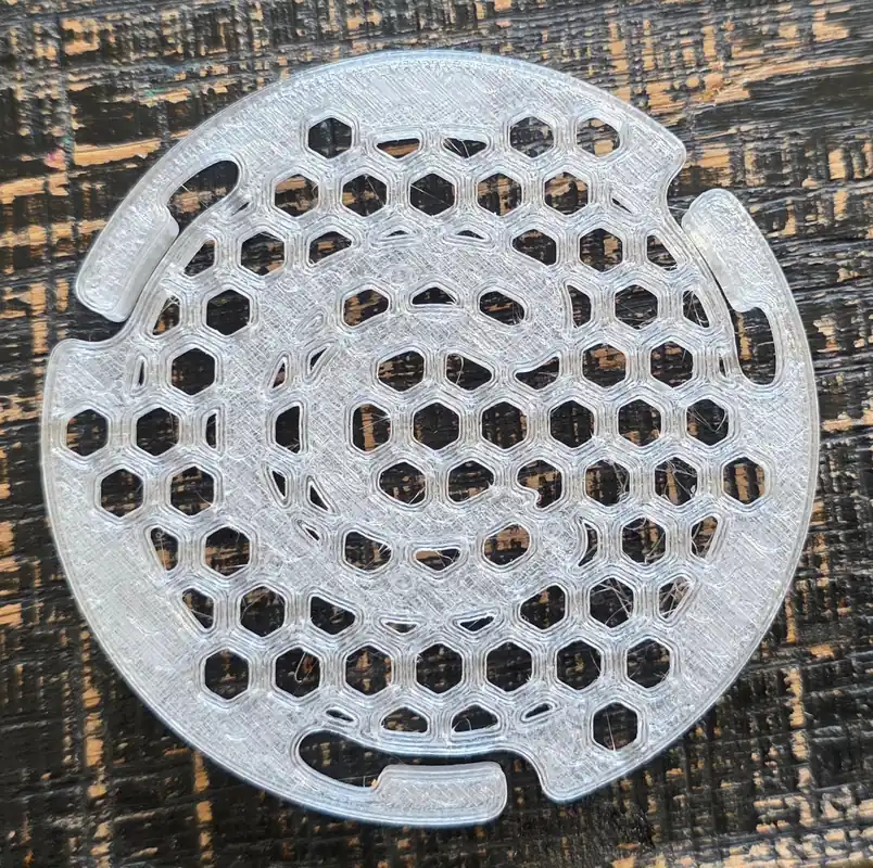 Mushroom Cage with Spring Tabs - Secure & Easy to Remove Lid + Disc