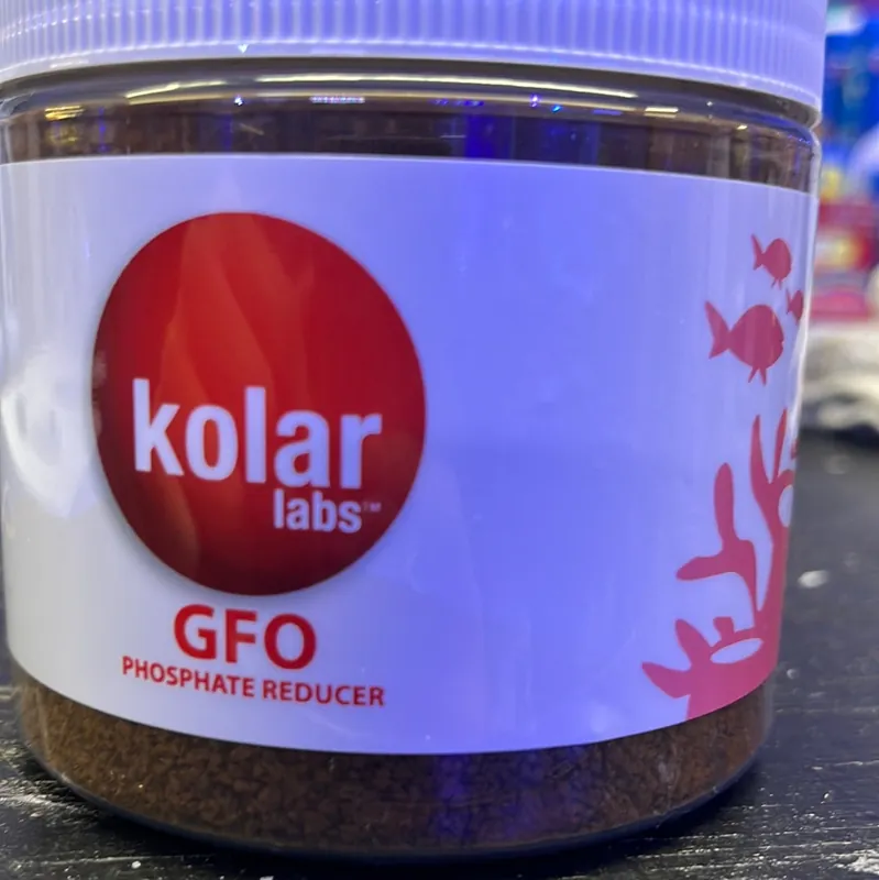 Kolar Filtration GFO Bayoxide E33 dry goods - Coral's Coral