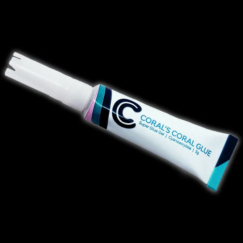 Coral's Coral Glue - 3g Tube - Cyanoacrylate Super Glue Gel