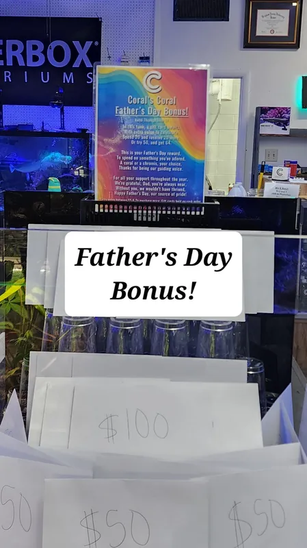 Gift Card with Bonus! - Coral's Coral