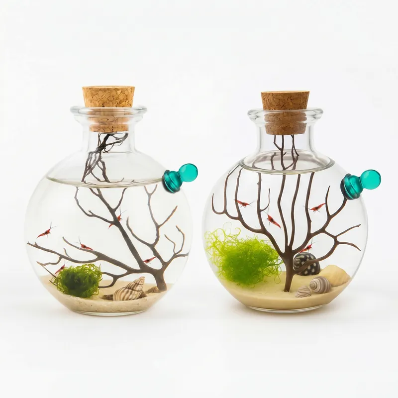 Gift set bundle 2 ecospheres - Shrimp Ecosphere