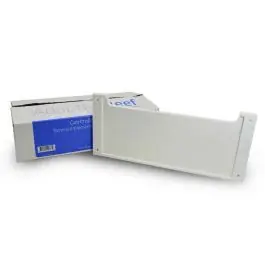 Adaptive Reef Controller Cabinet Recessed Double Slat Faceplate - White