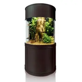 Aqua Vim Glass 3/4 Cylinder Aquariums - New