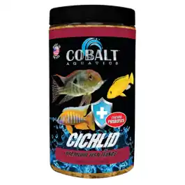 Cobalt Aquatics Cichlid Premium Fish Flakes 5 oz - New