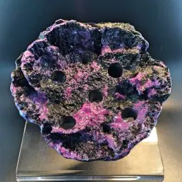 AquaRocks 5 hole Montipora Magnetic Frag Rock - New