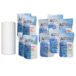 AquaFX Blue Fin PRO Filter Set w/ Refills - New