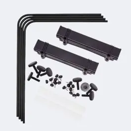 Reef Breeders Meridian Side of Tank Mounts Black - New