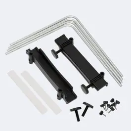 Reef Breeders Meridian 11/24 Side of tank Mounts Silver - New