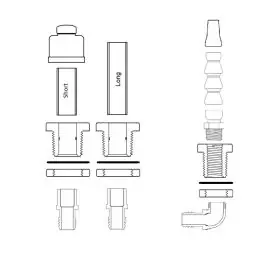 Tideline 10" Overflow Kit - New