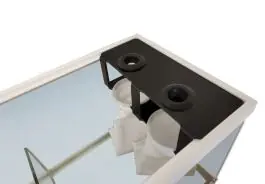 OceanVue ECO 36" Glass Sump - Black