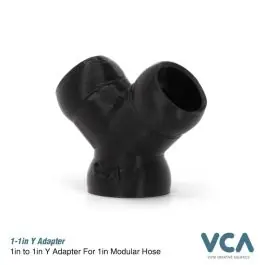 VCA Y Splitter – 1in to 1in Modular Hose Adapter - New