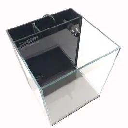 Lifegard 8.3 Gallons 45° Beveled Edge Low Iron Ultra Clear Aquarium - New