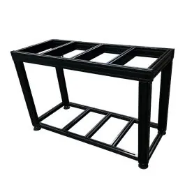 Biotek Marine AluFab 36″ x 18″ x 36″ BLACK Aquarium Stand Kit - New