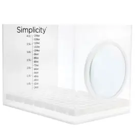 Simplicity Coral Dipping Container w 10X Magnification - 4 l