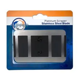 Flipper Platinum Credit Card Aquarium Scraper Stainless Steel Blade - New